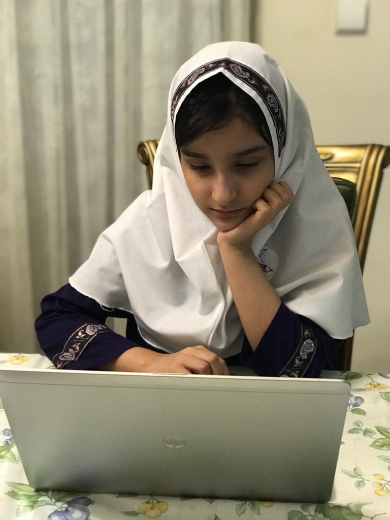 آزمون آنلاین پایانی پایه چهارم «الف» خانم فریدونی